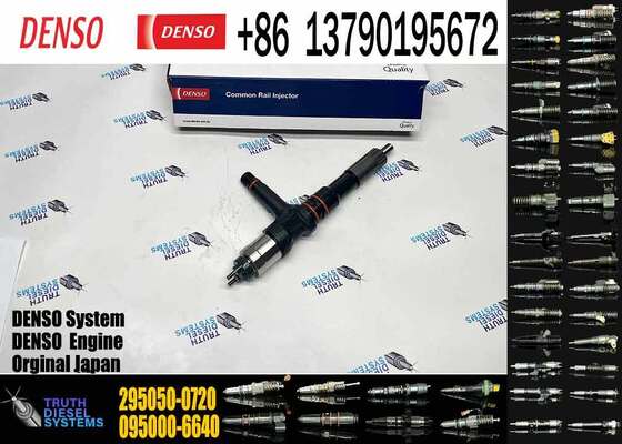 295050-0720 Fuel Injector 6252-11-3100 for Komatsu PC400-8 SAA6D125 Diesel Engine Common Rail Injection