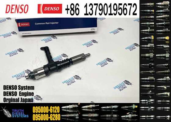 Truck Engine Parts Common Rail Diesel Fuel Injector 095000-6120 6261-11-3100