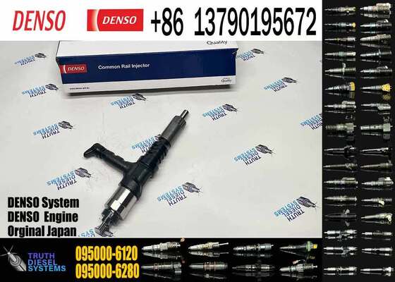 Truck Engine Parts Common Rail Diesel Fuel Injector 095000-6120 6261-11-3100