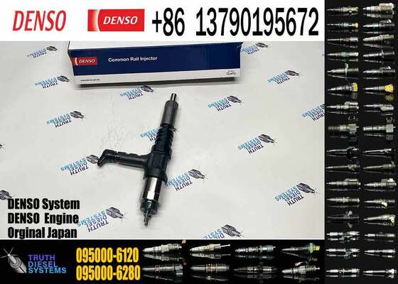 Truck Engine Parts Common Rail Diesel Fuel Injector 095000-6120 6261-11-3100