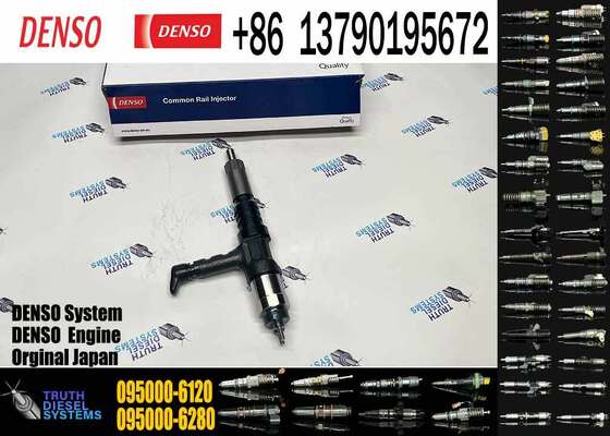 Truck Engine Parts Common Rail Diesel Fuel Injector 095000-6120 6261-11-3100