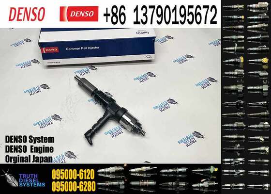 Truck Engine Parts Common Rail Diesel Fuel Injector 095000-6120 6261-11-3100