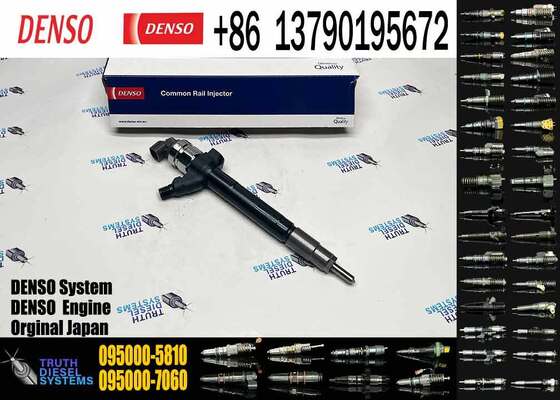 Excavator 095000-5800 095000-5810 095000-7060 Engine Common Rail Fuel Injector