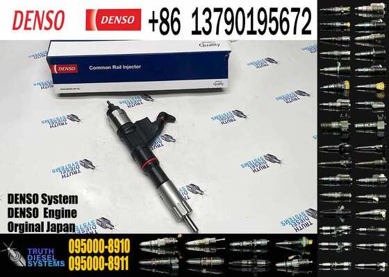 New Diesel Common Rail Fuel Injector 095000-8011 VG1246080051 095000-8910 VG1246080106 095000-6701 Diesel Engine Spare Parts