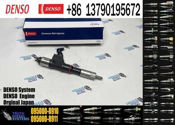 New Diesel Common Rail Fuel Injector 095000-8011 VG1246080051 095000-8910 VG1246080106 095000-6701 Diesel Engine Spare Parts