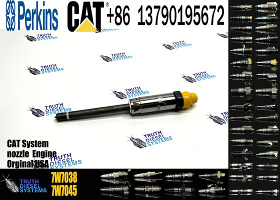 Excavator Injector 7W7038 7W-7038 Pencil-type Fuel Injectors for Engine Fuel Systems