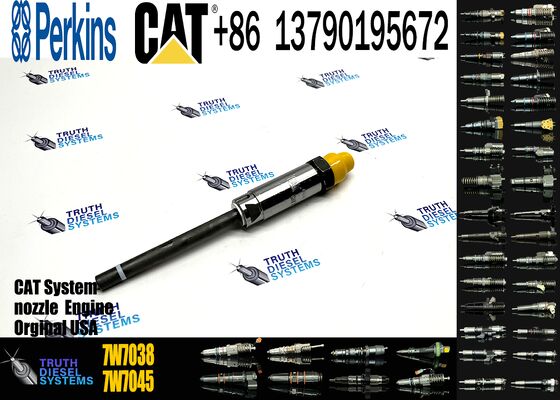 Excavator Injector 7W7038 7W-7038 Pencil-type Fuel Injectors for Engine Fuel Systems