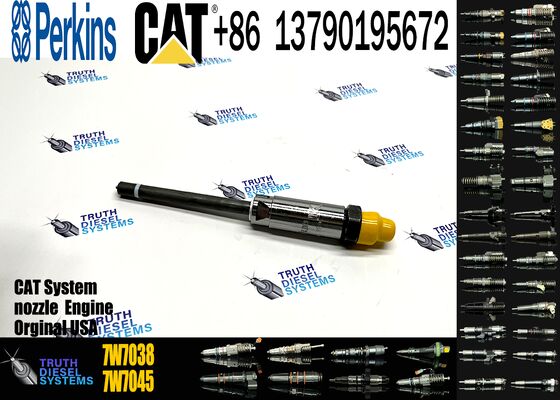 Excavator Injector 7W7038 7W-7038 Pencil-type Fuel Injectors for Engine Fuel Systems