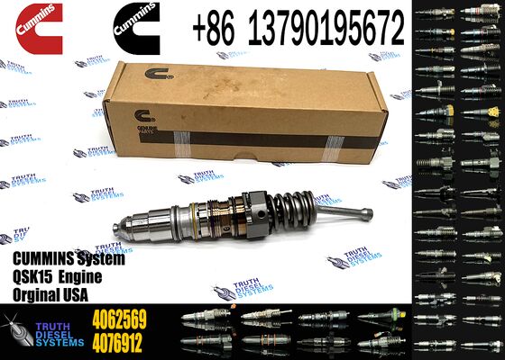 Common Rail Diesel Fuel Injector Remanufactured 4062568 4062569 4076912 4088301 4088327 Sprayer Excavator QSX15 Truck Parts