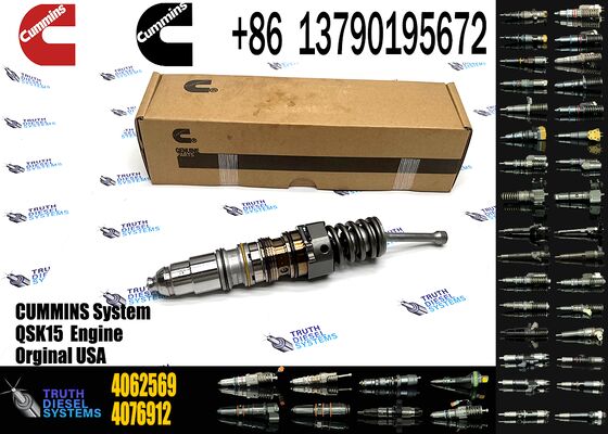 Common Rail Diesel Fuel Injector Remanufactured 4062568 4062569 4076912 4088301 4088327 Sprayer Excavator QSX15 Truck Parts
