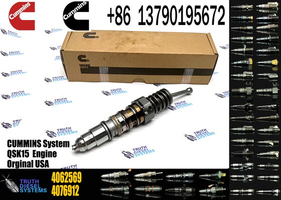Common Rail Diesel Fuel Injector Remanufactured 4062568 4062569 4076912 4088301 4088327 Sprayer Excavator QSX15 Truck Parts