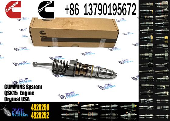 Factory High-quality Truck Engine Assembly Parts Fuel Injector 4928260 1529790 1521978 4088665 18346351 for ISX15 X15 Engine