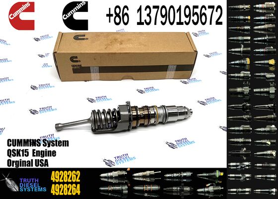 Common Rail Fuel Injector 4088665 4384260 4928260 4928262 4928264 for Sprayer Excavator QSX15 Injector Truck Parts