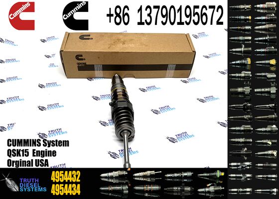 Common Rail Fuel Injector 4954432 4954434 4954644 4954888 for Sprayer Excavator QSX15 Injector Truck Parts
