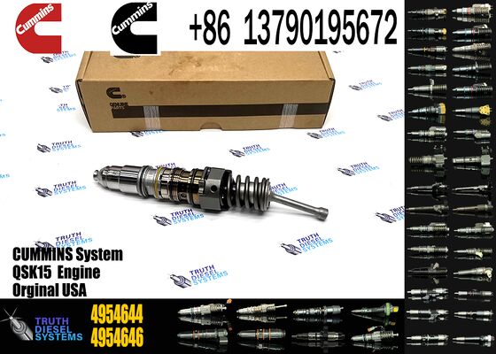 Common Rail Fuel Injector 4954432 4954434 4954644 4954888 for Sprayer Excavator QSX15 Injector Truck Parts
