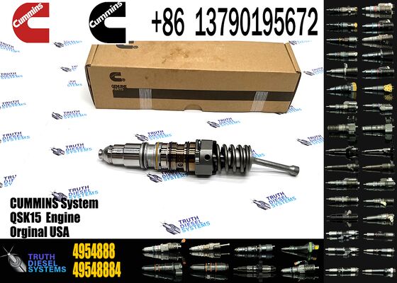Common Rail Fuel Injector 4954432 4954434 4954644 4954888 for Sprayer Excavator QSX15 Injector Truck Parts