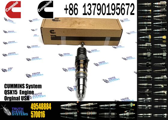 Construction Machinery PartsFuel Injector for QSKX15 Diesel 1511696 1529790 49548884 4954644For C-UMMINS Diesel Engine