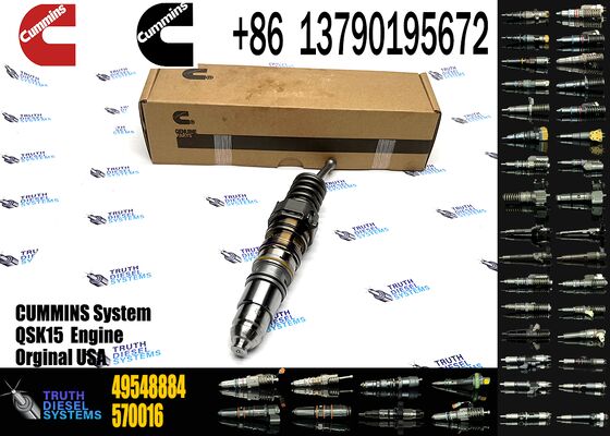 Construction Machinery PartsFuel Injector for QSKX15 Diesel 1511696 1529790 49548884 4954644For C-UMMINS Diesel Engine