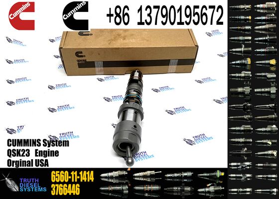 Construction Machinery Engines Parts 4088431 Excavator 6D170 QSK23 QSK60 Diesel Engine Fuel Injector 6560-11-1414