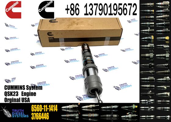 Construction Machinery Engines Parts 4088431 Excavator 6D170 QSK23 QSK60 Diesel Engine Fuel Injector 6560-11-1414