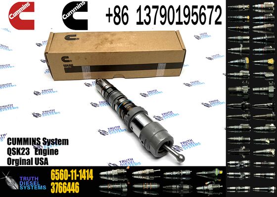 Construction Machinery Engines Parts 4088431 Excavator 6D170 QSK23 QSK60 Diesel Engine Fuel Injector 6560-11-1414