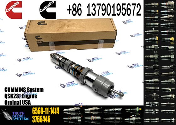 Construction Machinery Engines Parts 4088431 Excavator 6D170 QSK23 QSK60 Diesel Engine Fuel Injector 6560-11-1414