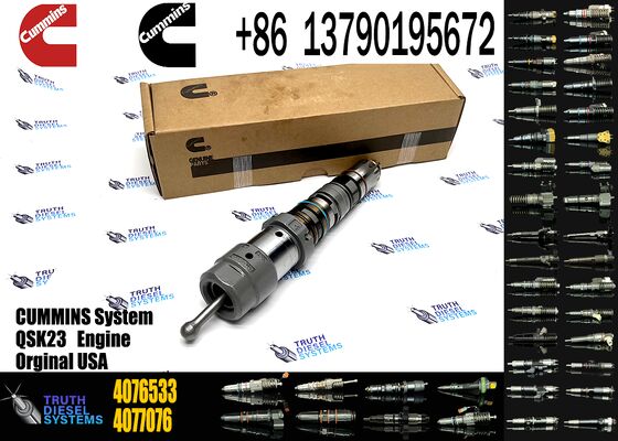 High Quality Common Rail Fuel Injector 4088431 for C-ummins Engine Qsk23 QSK19 4087889 4076533