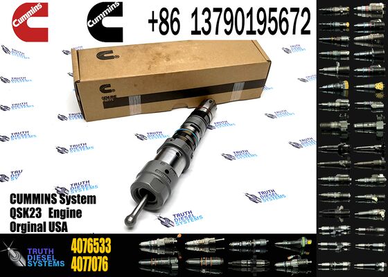 High Quality Common Rail Fuel Injector 4088431 for C-ummins Engine Qsk23 QSK19 4087889 4076533