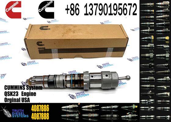 Common Rail Fuel Injector 4010025 4077076 4087886 4087888 4087889 for Sprayer Excavator Q19 Injector Truck Parts