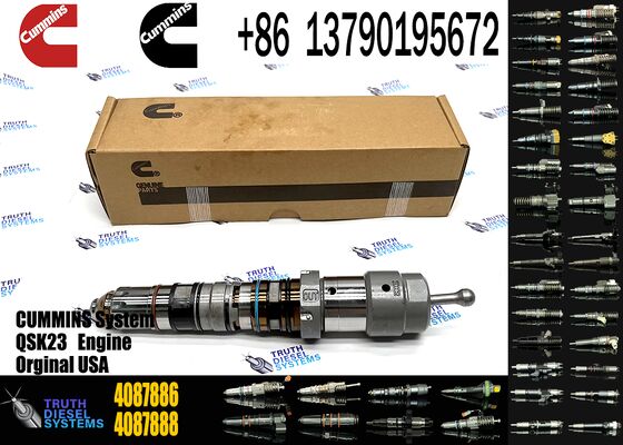 Common Rail Fuel Injector 4010025 4077076 4087886 4087888 4087889 for Sprayer Excavator Q19 Injector Truck Parts