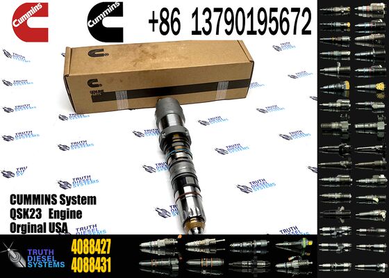 Excavator Accessories High Quality Fuel Injector 4088427 4087893 4326780 4001813 3766446 4326784 for C-ummins QSK45 QSK60 Construction Machinery Parts