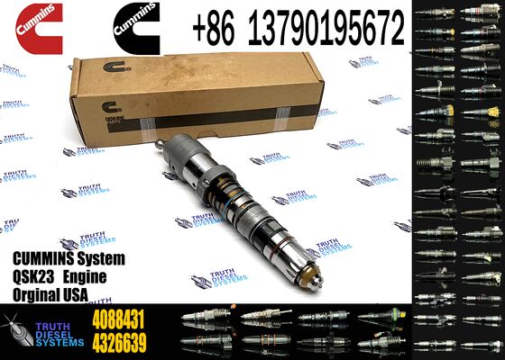 High Quality Common Rail Fuel Injector 4088431 for C-ummins Engine Qsk23 QSK19 4087889 4076533