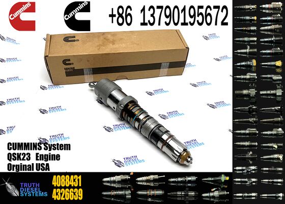 High Quality Common Rail Fuel Injector 4088431 for C-ummins Engine Qsk23 QSK19 4087889 4076533