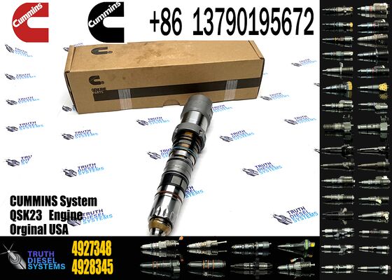 Common Rail Fuel Injector 4927348 4928345 4928346 4928347 for Sprayer Excavator Q19 Injector Truck Parts
