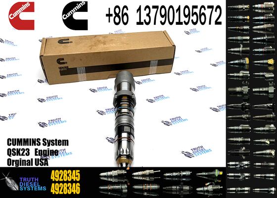New QSK60 Diesel Engine Fuel Injector Diesel Common Rail Fuel Injector 3408282 4010029 4928345 4088416 4928346 4326780