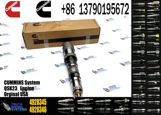 New QSK60 Diesel Engine Fuel Injector Diesel Common Rail Fuel Injector 3408282 4010029 4928345 4088416 4928346 4326780