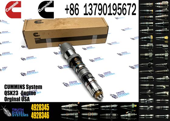 New QSK60 Diesel Engine Fuel Injector Diesel Common Rail Fuel Injector 3408282 4010029 4928345 4088416 4928346 4326780