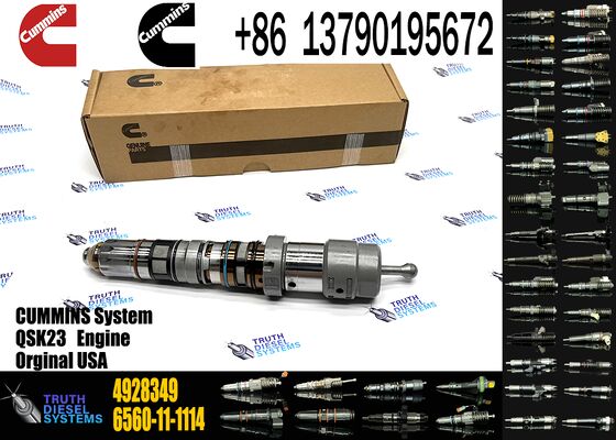 High Quality OEM Diesel Engine Fuel Injector Assembly 4928349 4087890 4009785 for QSK19/K19 Engine with 6-Month Warranty
