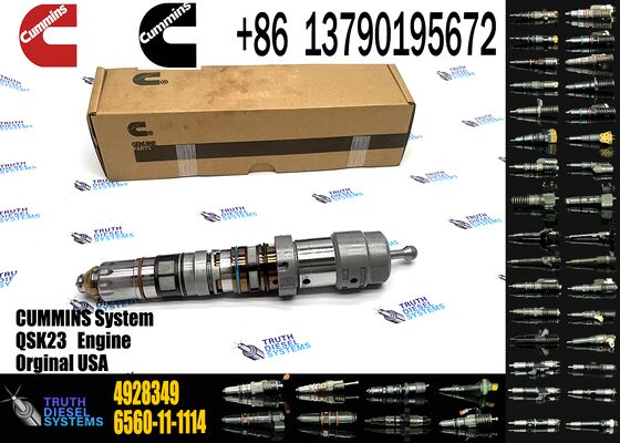 High Quality OEM Diesel Engine Fuel Injector Assembly 4928349 4087890 4009785 for QSK19/K19 Engine with 6-Month Warranty