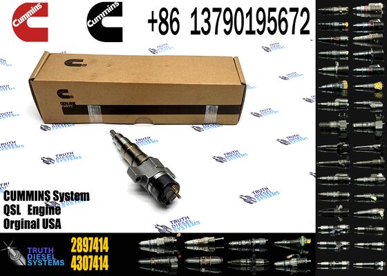 Common Rail Fuel Injector 2897414 4327072 4821827 4928421 for Sprayer Excavator ISL Injector Truck Parts Excavator Truck Parts Steel