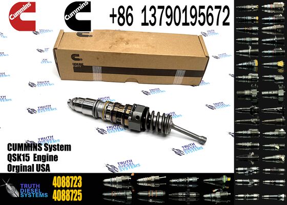 Fuel Injector 4954434 4954-434 Diesel Fuel Injector 4088723 4088725 Fuel Injector for Ccummins 15.0L ISX Construction Machinery