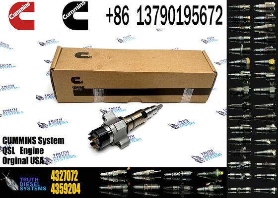 2897414 New High Quality Stainless Steel Common Rail Diesel Fuel Injector Delphii 4327072 Replacement for Truck BusFuel System