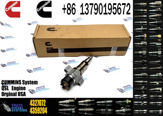 2897414 New High Quality Stainless Steel Common Rail Diesel Fuel Injector Delphii 4327072 Replacement for Truck BusFuel System