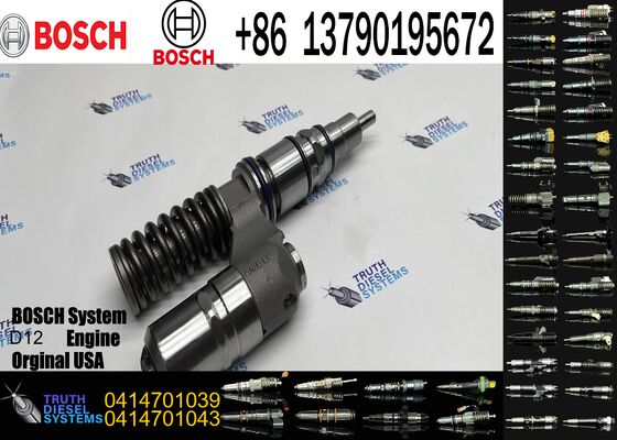 High Quality Diesel Fuel Electronic Control Unit Injector 0414701039 1548472 1766553 1539350 for Sca-nia R500 Heavy-Duty Truck