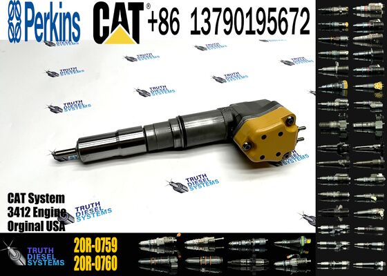 20R-0760 138-8756 173-4059 174-7528 20R-0759 204-2467 232-1171 Diesel Engine Fuel Injector For CCaterpillar CAT 3412 3408