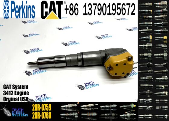 20R-0760 138-8756 173-4059 174-7528 20R-0759 204-2467 232-1171 Diesel Engine Fuel Injector For CCaterpillar CAT 3412 3408