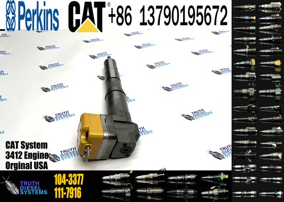 C-A-T 3412E Fuel Injector 104-3377 0R-8786 174-7526 20R-0758 for CCa-ter-pillar 3412E diesel Engine