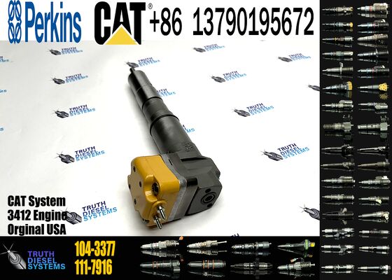 C-A-T 3412E Fuel Injector 104-3377 0R-8786 174-7526 20R-0758 for CCa-ter-pillar 3412E diesel Engine