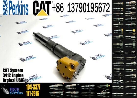 C-A-T 3412E Fuel Injector 104-3377 0R-8786 174-7526 20R-0758 for CCa-ter-pillar 3412E diesel Engine
