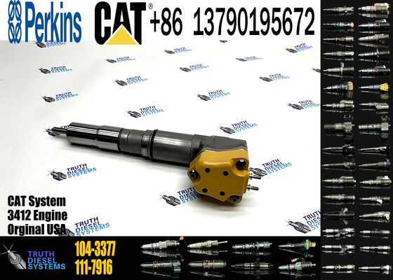C-A-T 3412E Fuel Injector 104-3377 0R-8786 174-7526 20R-0758 for CCa-ter-pillar 3412E diesel Engine